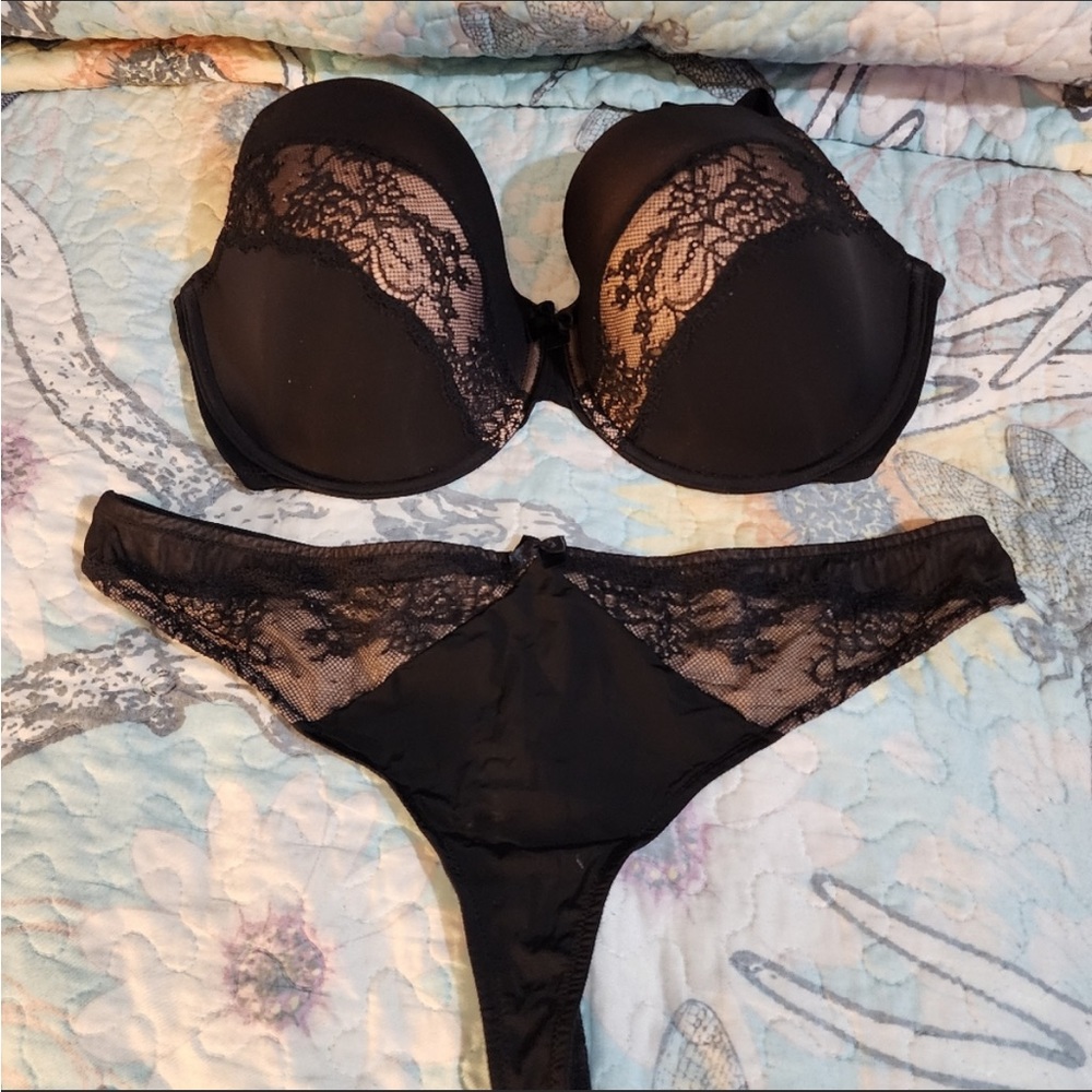 Nylon High Hip Thong Bikini Underwear Panty